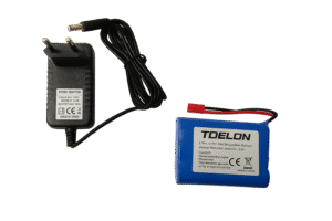 Li-Ion Battery with Charger for Toslon Sonar Screens